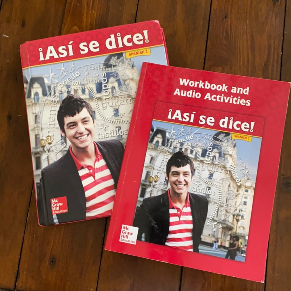 iAsi se dice! Spanish 2 Book and Workbook Set